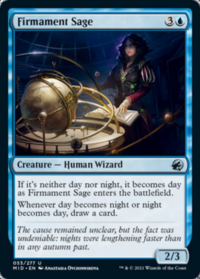 Firmament Sage [Innistrad: Midnight Hunt] | Rook's Games and More