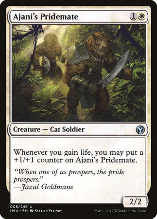 Ajani's Pridemate [Iconic Masters] | Rook's Games and More