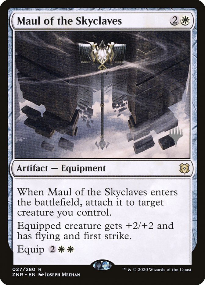 Maul of the Skyclaves (Promo Pack) [Zendikar Rising Promos] | Rook's Games and More