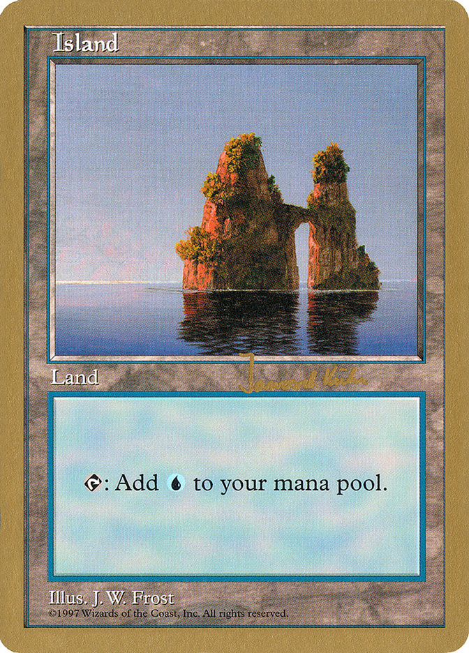 Island (jk436) (Janosch Kuhn) [World Championship Decks 1997] | Rook's Games and More