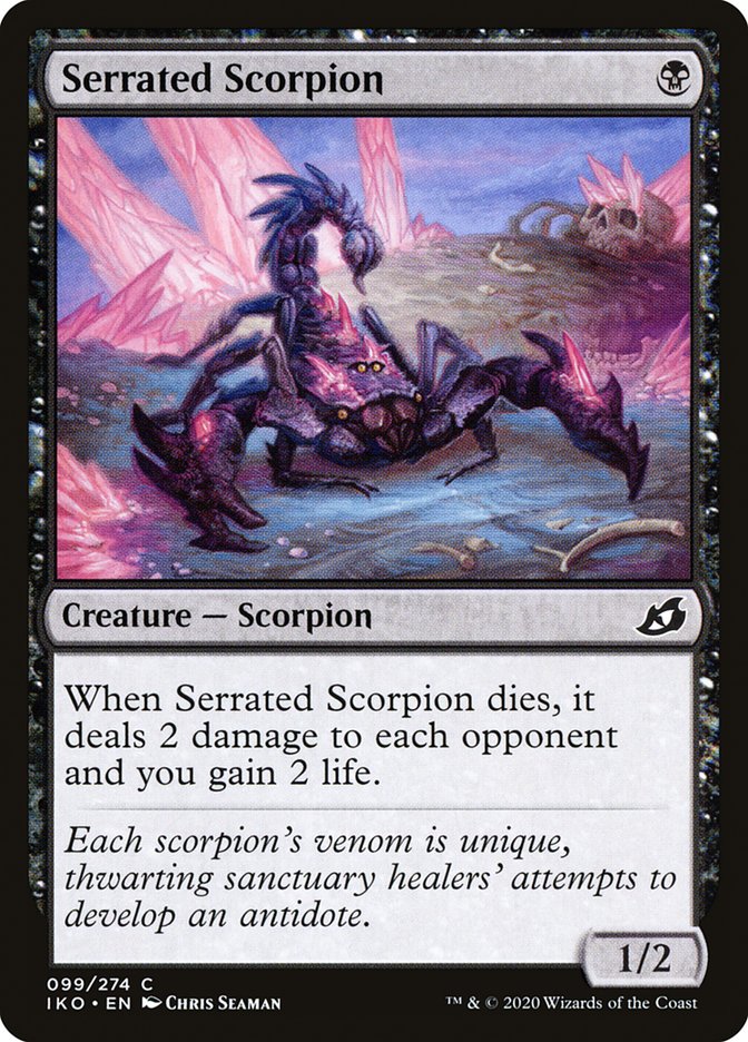 Serrated Scorpion [Ikoria: Lair of Behemoths] | Rook's Games and More