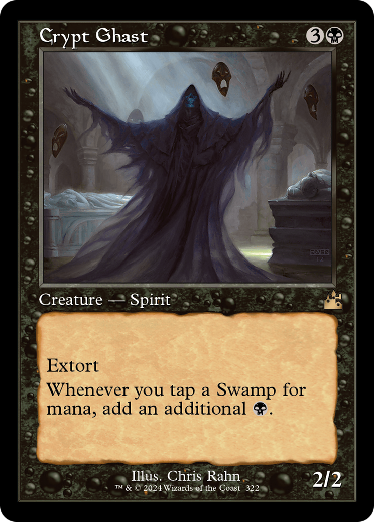 Crypt Ghast (Retro Frame) [Ravnica Remastered] | Rook's Games and More