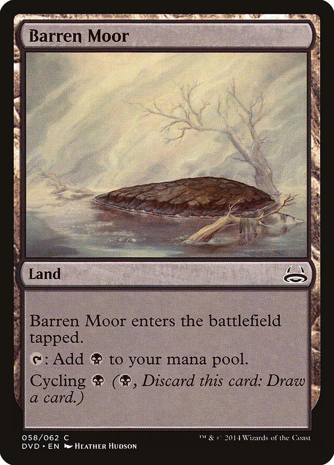 Barren Moor (Divine vs. Demonic) [Duel Decks Anthology] | Rook's Games and More