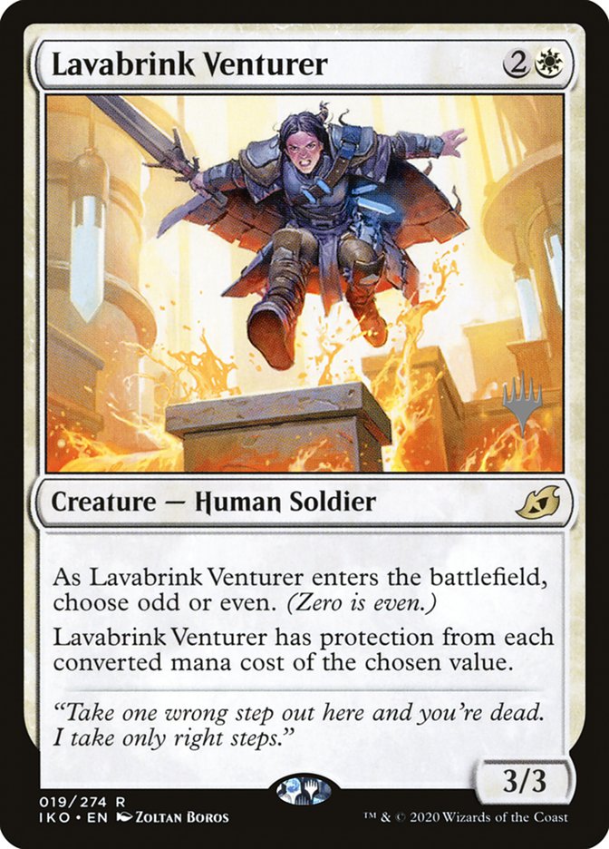 Lavabrink Venturer (Promo Pack) [Ikoria: Lair of Behemoths Promos] | Rook's Games and More