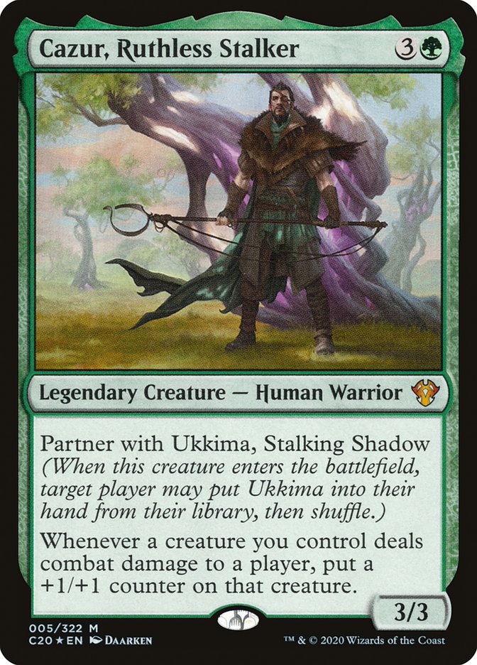 Cazur, Ruthless Stalker [Commander 2020] | Rook's Games and More