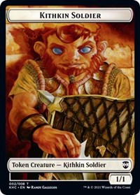 Kithkin Soldier // Pegasus Double-sided Token [Kaldheim Commander Tokens] | Rook's Games and More