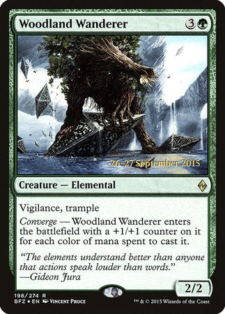 Woodland Wanderer [Battle for Zendikar Promos] | Rook's Games and More