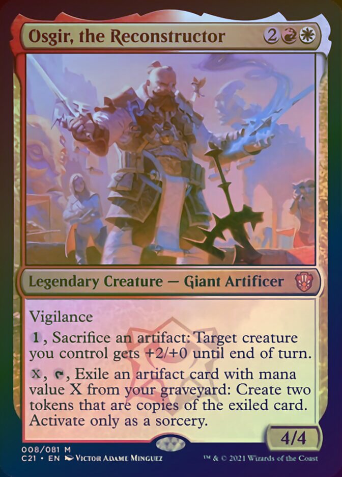Osgir, the Reconstructor (Display Commander) [Commander 2021] | Rook's Games and More