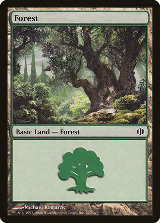 Forest (249) [Shards of Alara] | Rook's Games and More