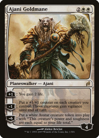 Ajani Goldmane [Lorwyn] | Rook's Games and More