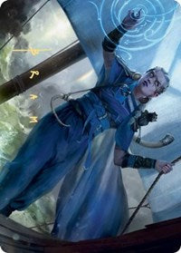 Inga Rune-Eyes Art Card (Gold-Stamped Signature) [Kaldheim: Art Series] | Rook's Games and More