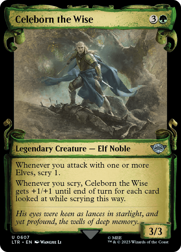 Celeborn the Wise [The Lord of the Rings: Tales of Middle-Earth Showcase Scrolls] | Rook's Games and More