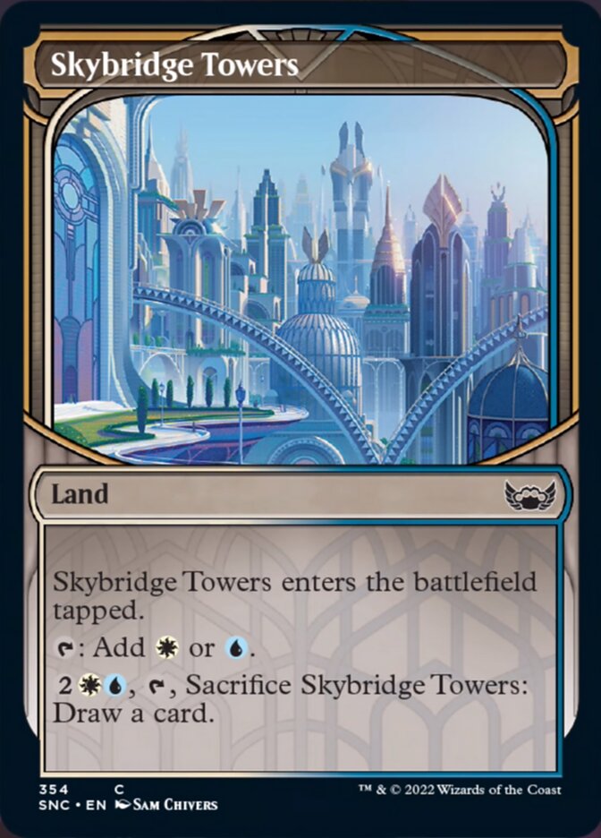 Skybridge Towers (Showcase Skyscraper) [Streets of New Capenna] | Rook's Games and More