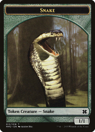 Snake Token [Modern Masters 2015 Tokens] | Rook's Games and More