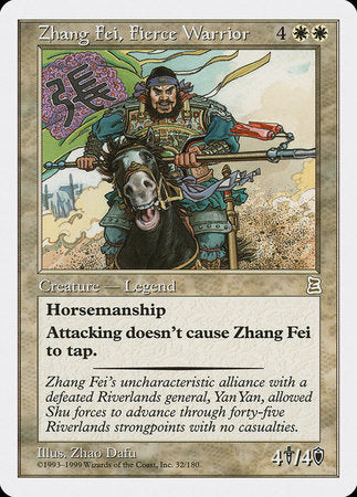 Zhang Fei, Fierce Warrior [Portal Three Kingdoms] | Rook's Games and More