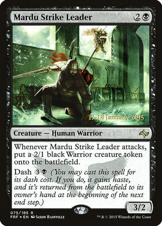 Mardu Strike Leader [Fate Reforged Promos] | Rook's Games and More