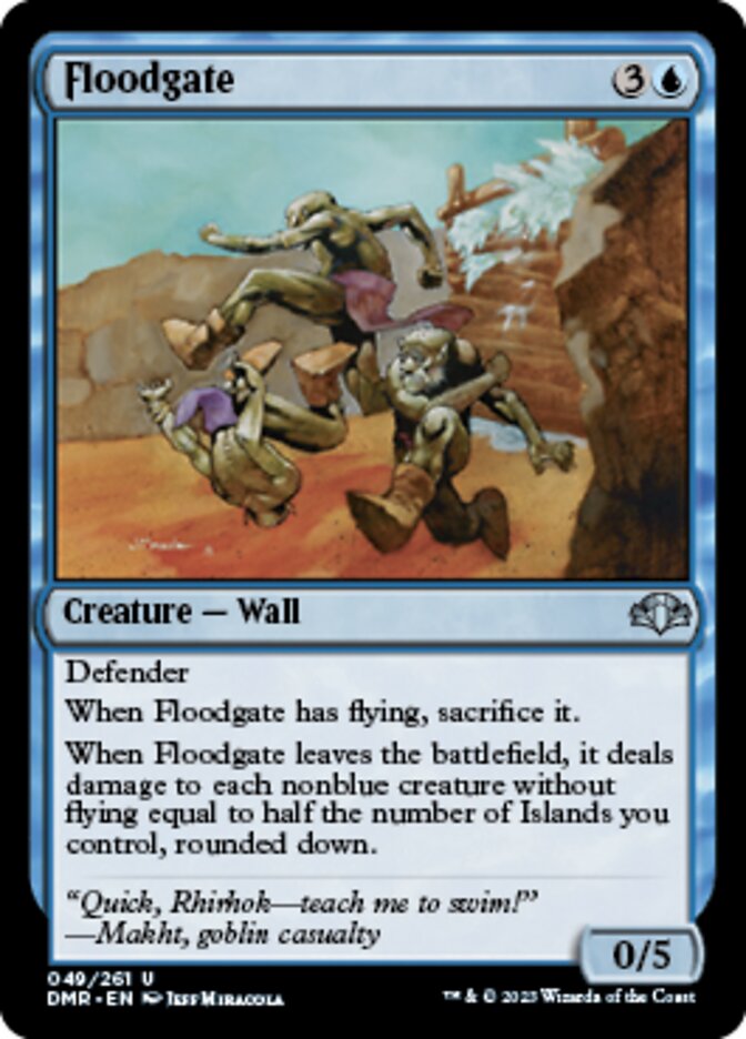 Floodgate [Dominaria Remastered] | Rook's Games and More