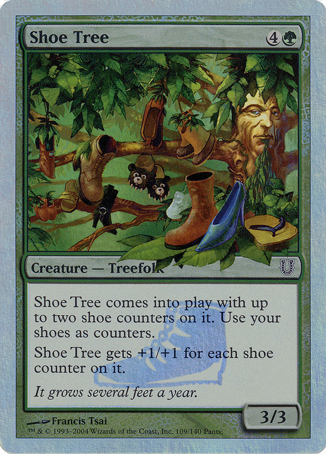 Shoe Tree (Alternate Foil) [Unhinged] | Rook's Games and More