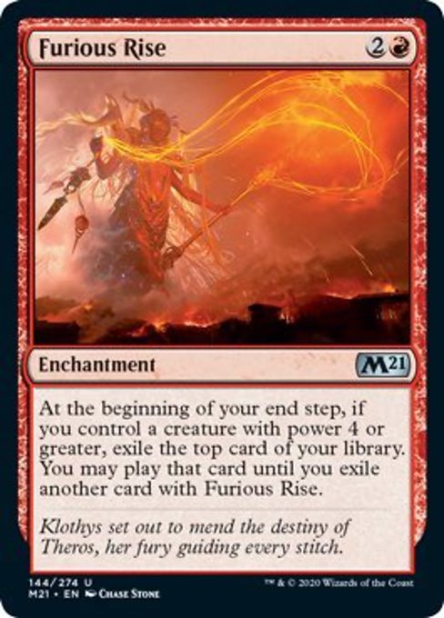 Furious Rise [Core Set 2021] | Rook's Games and More