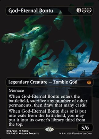 God-Eternal Bontu SDCC 2019 EXCLUSIVE [San Diego Comic-Con 2019] | Rook's Games and More