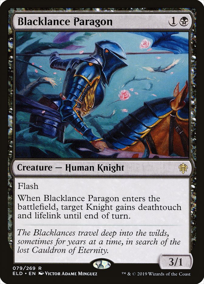 Blacklance Paragon [Throne of Eldraine] | Rook's Games and More