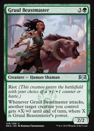 Gruul Beastmaster [Ravnica Allegiance] | Rook's Games and More