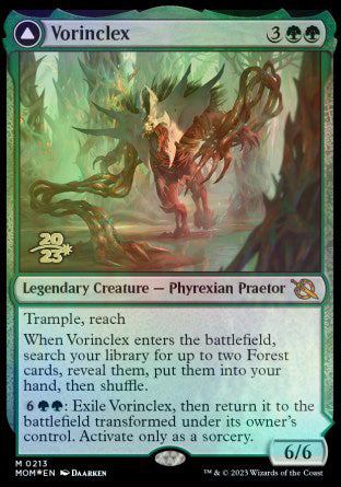 Vorinclex // The Grand Evolution [March of the Machine Prerelease Promos] | Rook's Games and More