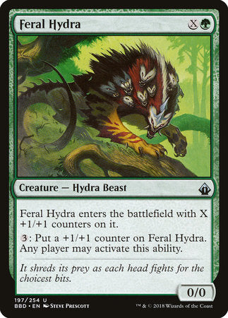 Feral Hydra [Battlebond] | Rook's Games and More
