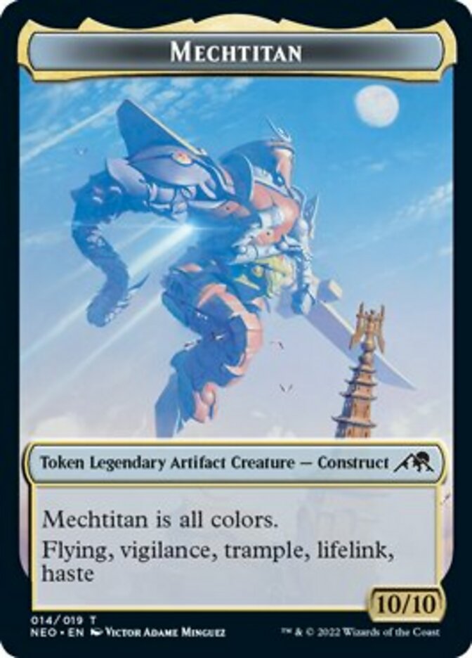 Mechtitan Token [Kamigawa: Neon Dynasty Tokens] | Rook's Games and More