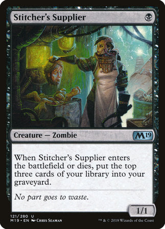 Stitcher's Supplier [Core Set 2019] | Rook's Games and More