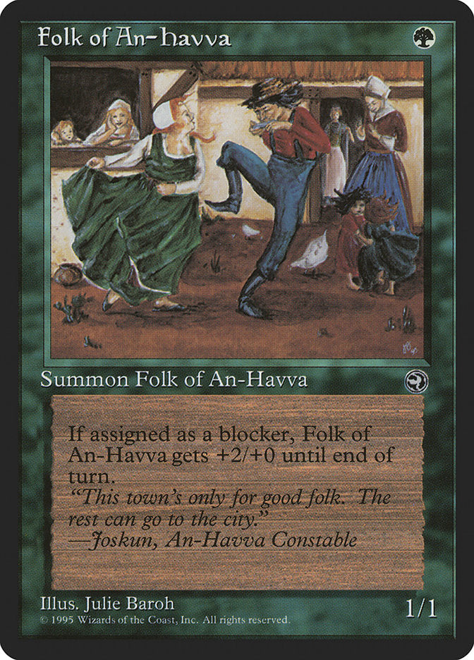 Folk of An-Havva (Joskun Flavor Text) [Homelands] | Rook's Games and More