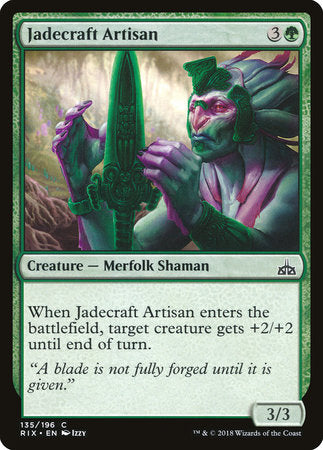 Jadecraft Artisan [Rivals of Ixalan] | Rook's Games and More