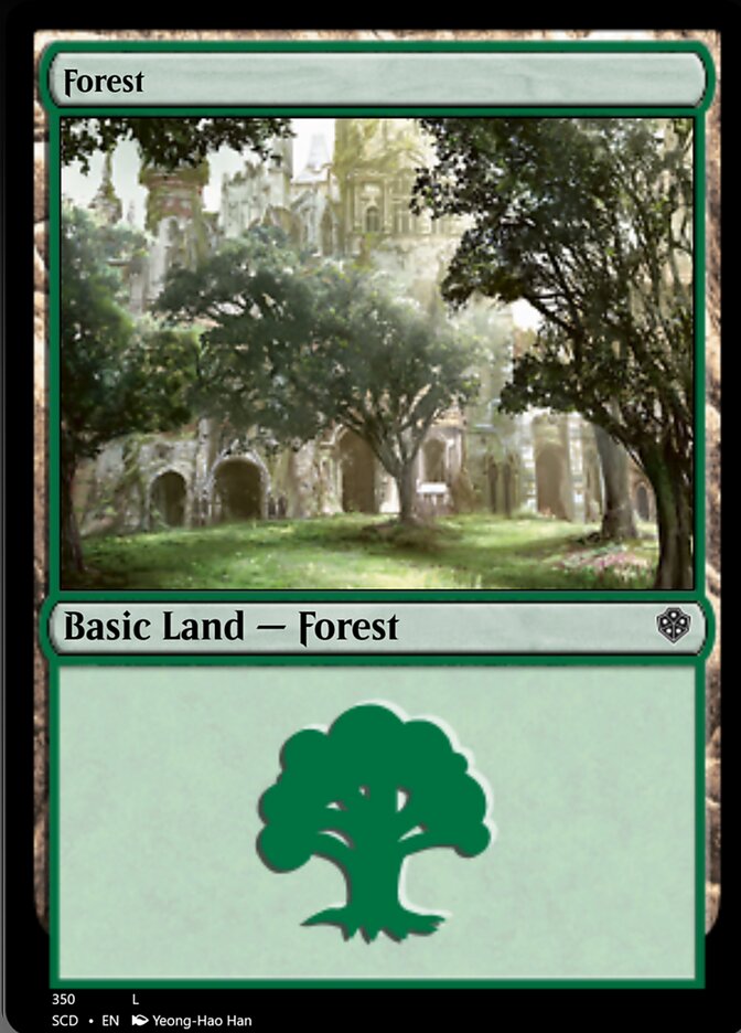 Forest (350) [Starter Commander Decks] | Rook's Games and More