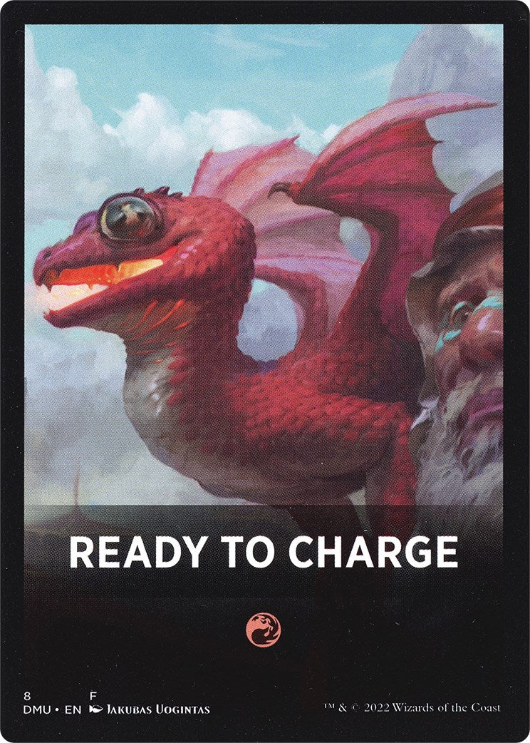 Ready to Charge Theme Card [Dominaria United Tokens] | Rook's Games and More