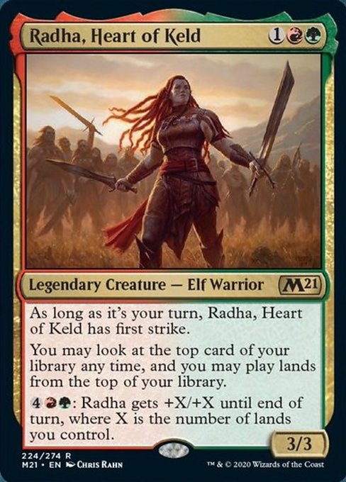 Radha, Heart of Keld [Core Set 2021] | Rook's Games and More