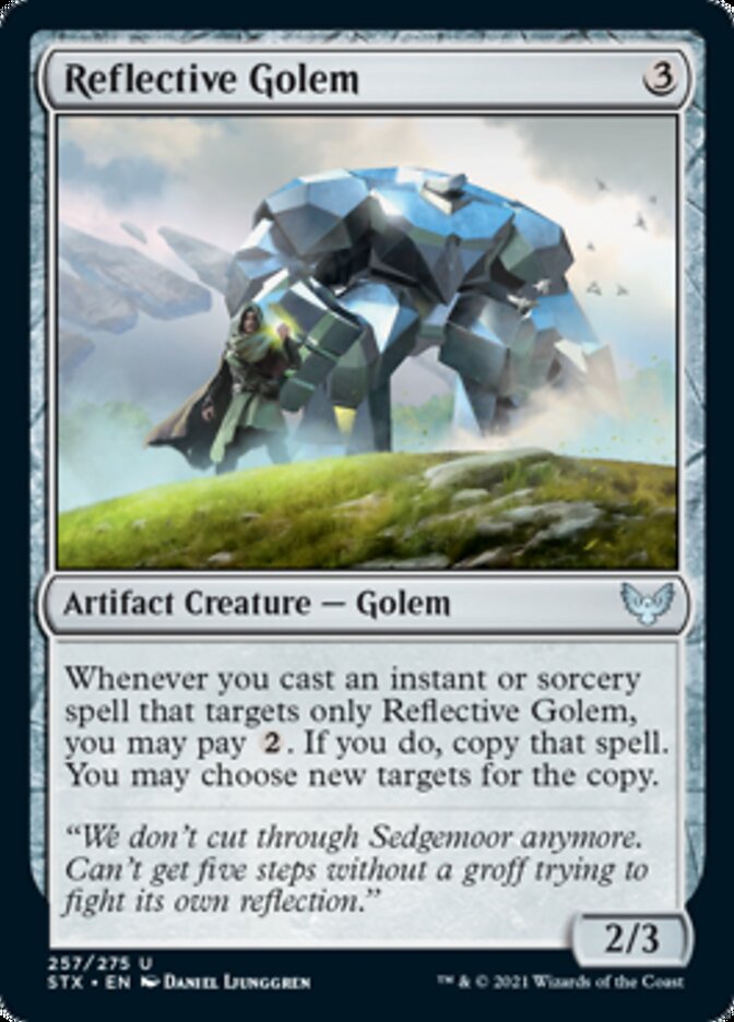 Reflective Golem [Strixhaven: School of Mages] | Rook's Games and More