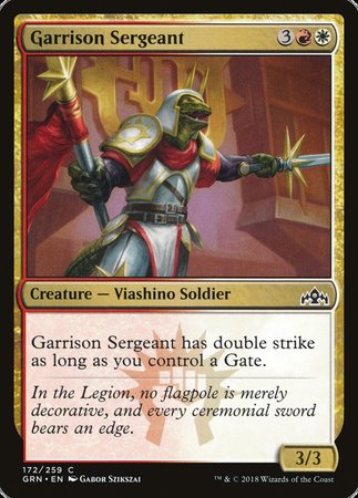 Garrison Sergeant [Guilds of Ravnica] | Rook's Games and More
