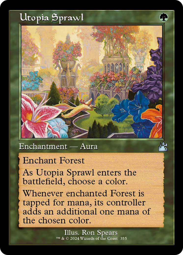 Utopia Sprawl (Retro Frame) [Ravnica Remastered] | Rook's Games and More