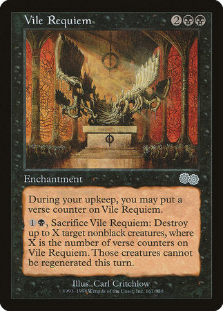 Vile Requiem [Urza's Saga] | Rook's Games and More