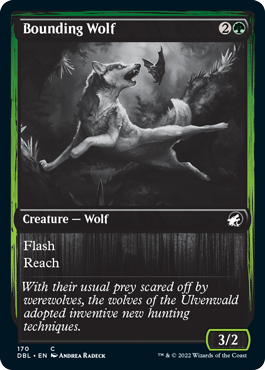 Bounding Wolf [Innistrad: Double Feature] | Rook's Games and More