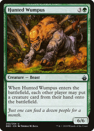 Hunted Wumpus [Battlebond] | Rook's Games and More