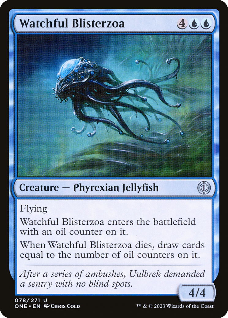 Watchful Blisterzoa [Phyrexia: All Will Be One] | Rook's Games and More