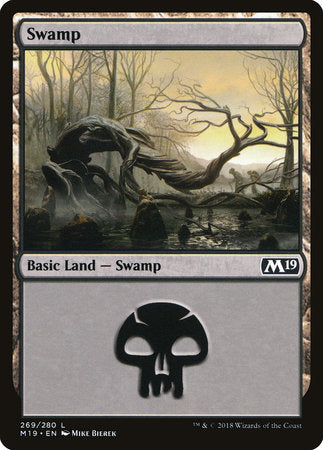 Swamp (269) [Core Set 2019] | Rook's Games and More