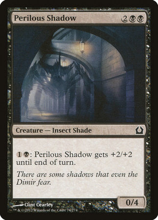 Perilous Shadow [Return to Ravnica] | Rook's Games and More