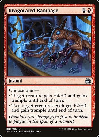 Invigorated Rampage [Aether Revolt] | Rook's Games and More