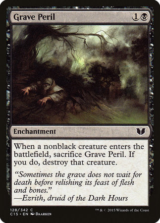 Grave Peril [Commander 2015] | Rook's Games and More