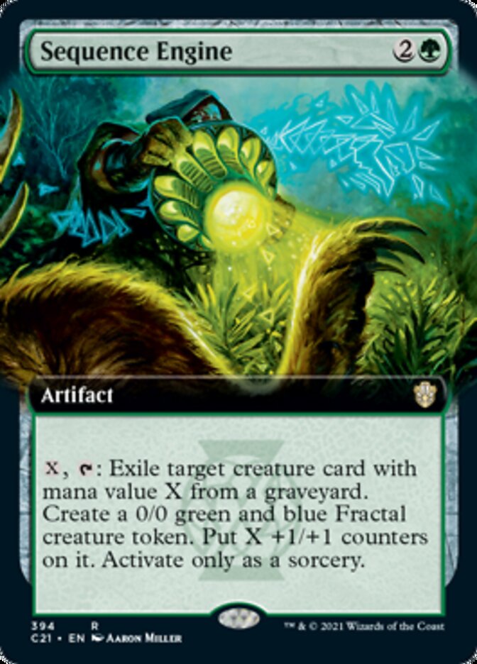 Sequence Engine (Extended) [Commander 2021] | Rook's Games and More
