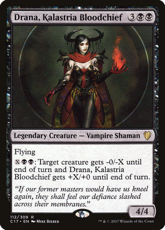 Drana, Kalastria Bloodchief [Commander 2017] | Rook's Games and More