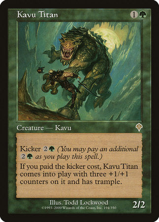 Kavu Titan [Invasion] | Rook's Games and More