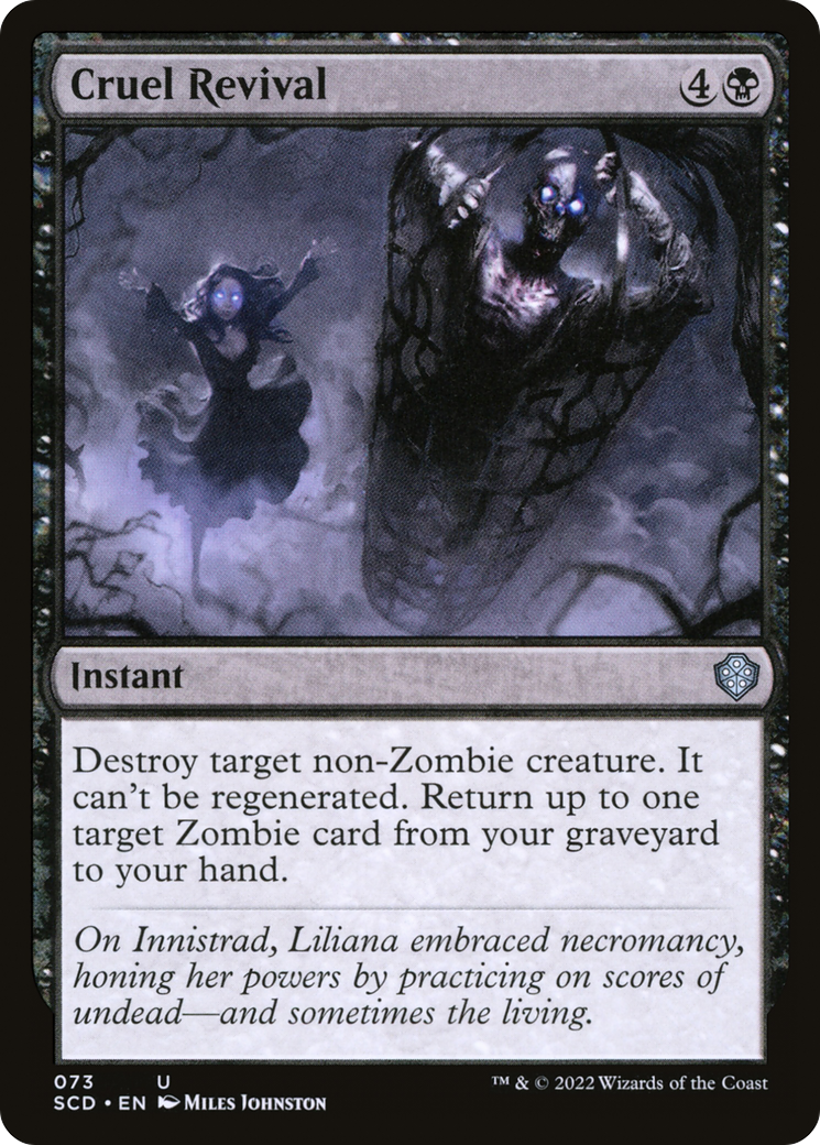 Cruel Revival [Starter Commander Decks] | Rook's Games and More